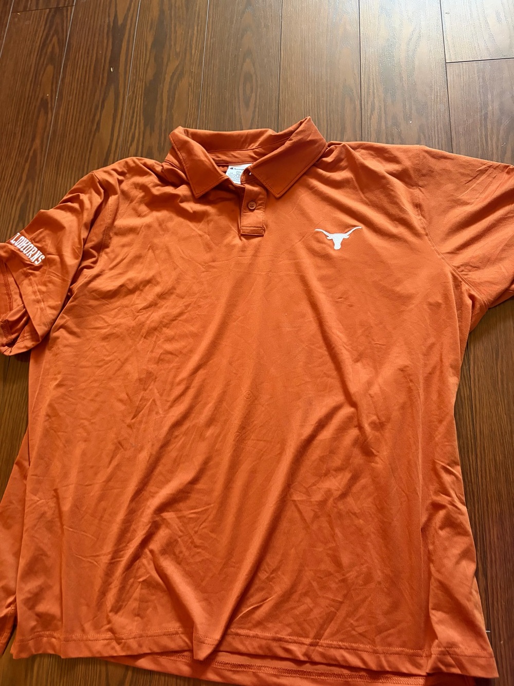 Men’s champion University of Texas Longhorns Orange Polo Shirt